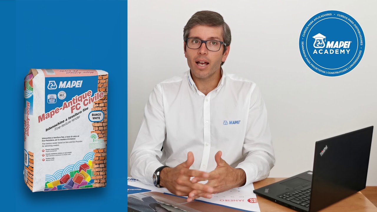 Mapei | #emformacomamapei | Reabilitação de paredes em alvenaria