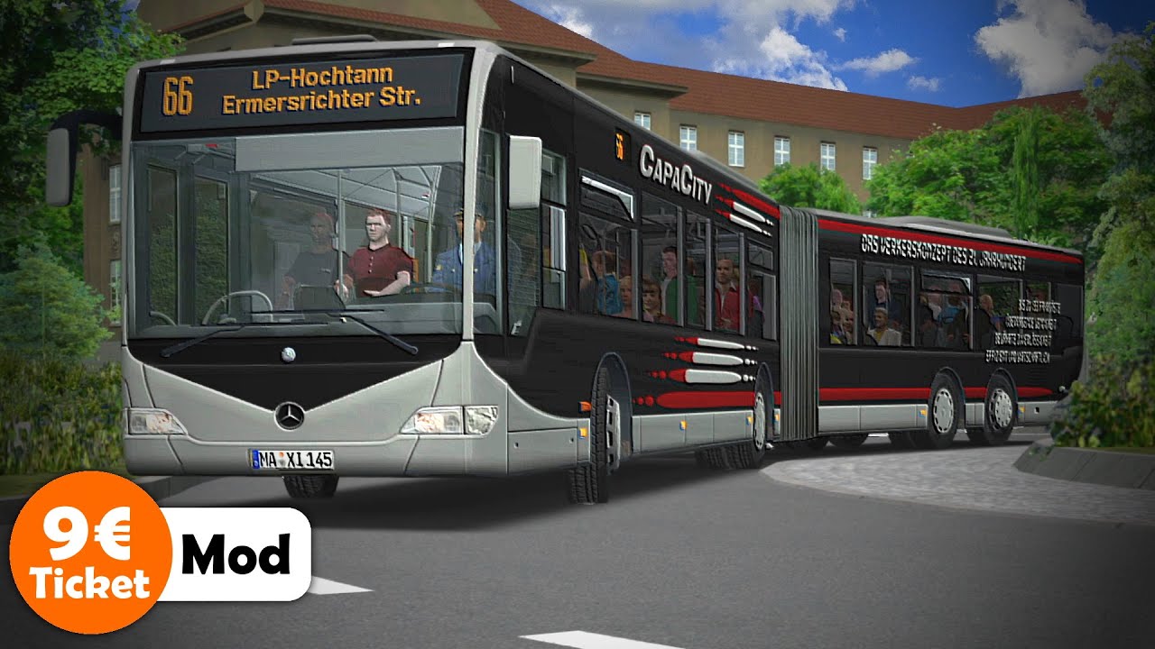 OMSI 2 CapaCity-Einsatz wegen 9€ Ticket 🚌 Let's Play OMSI 2 | #1128
