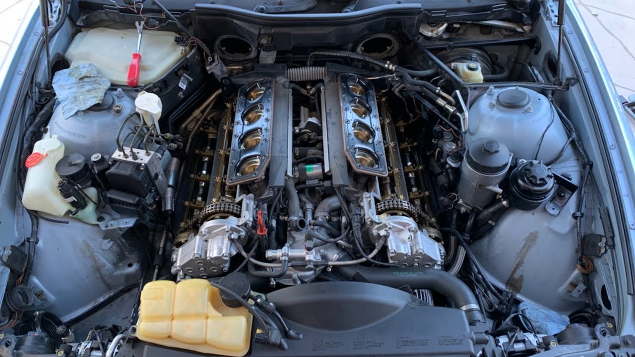 E39 M5:  Valve Cover Gaskets, Evap Purge Valve, Plugs, Coils DIY