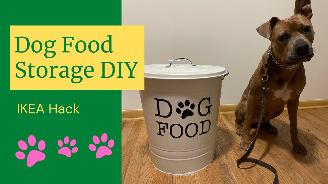Dog Food Storage Idea | IKEA Hack