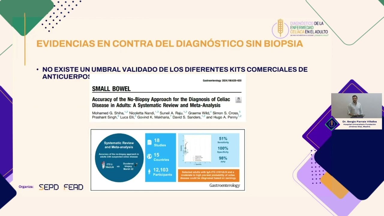 Diagnóstico de la enfermedad celíaca en el adulto: ¿hace falta biopsiar el duodeno?