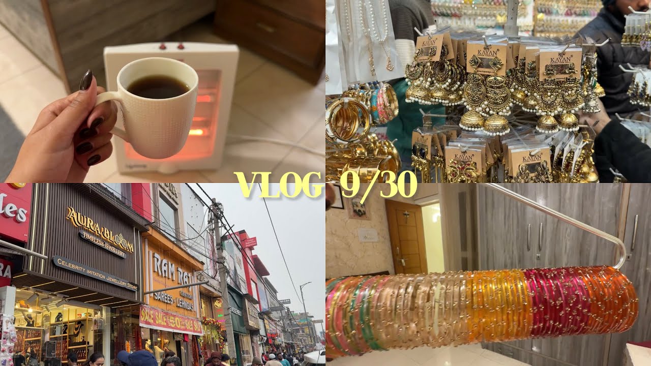 Bangles Shopping| Day out with Mom| Vlog 9/30🤍🛍️