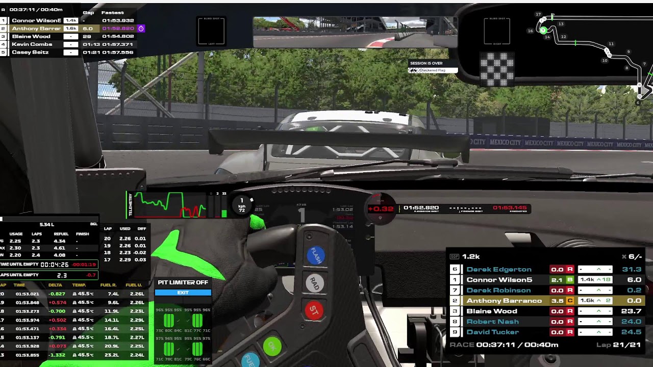 Cars and Canards GT4 Sprint at Mexico City Quali and Race