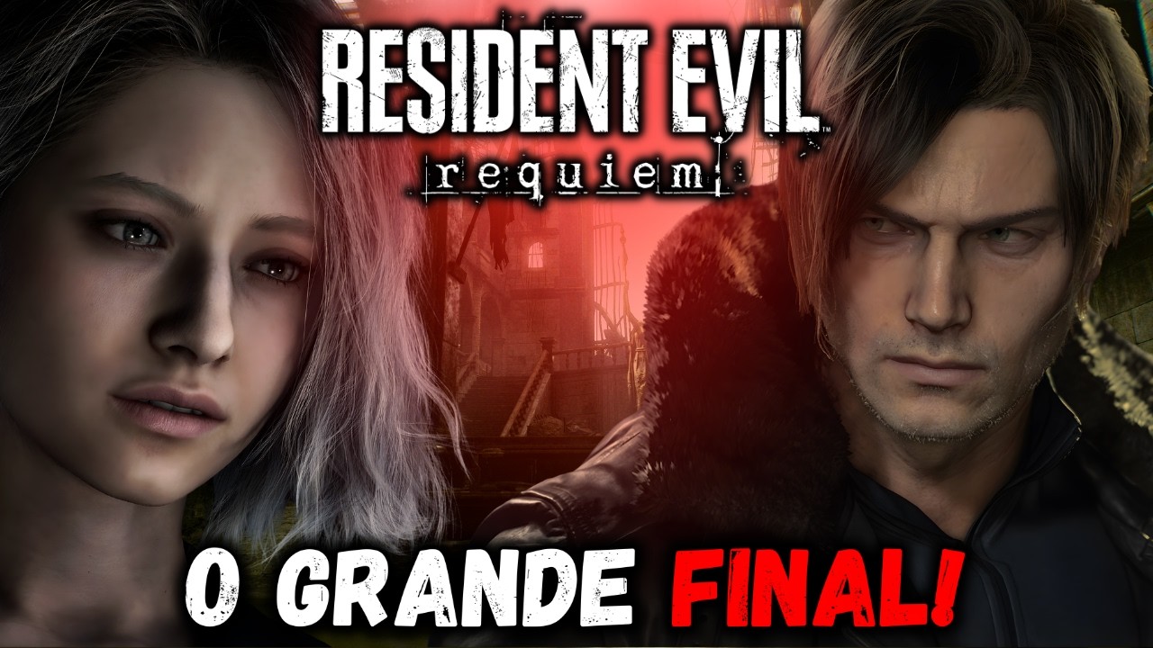 RESIDENT EVIL REQUIEM - O FINAL! AMANHÃ VOLTAMOS COM ELDEN RING MODO PESADELO! (DONATES DESATIVADOS)