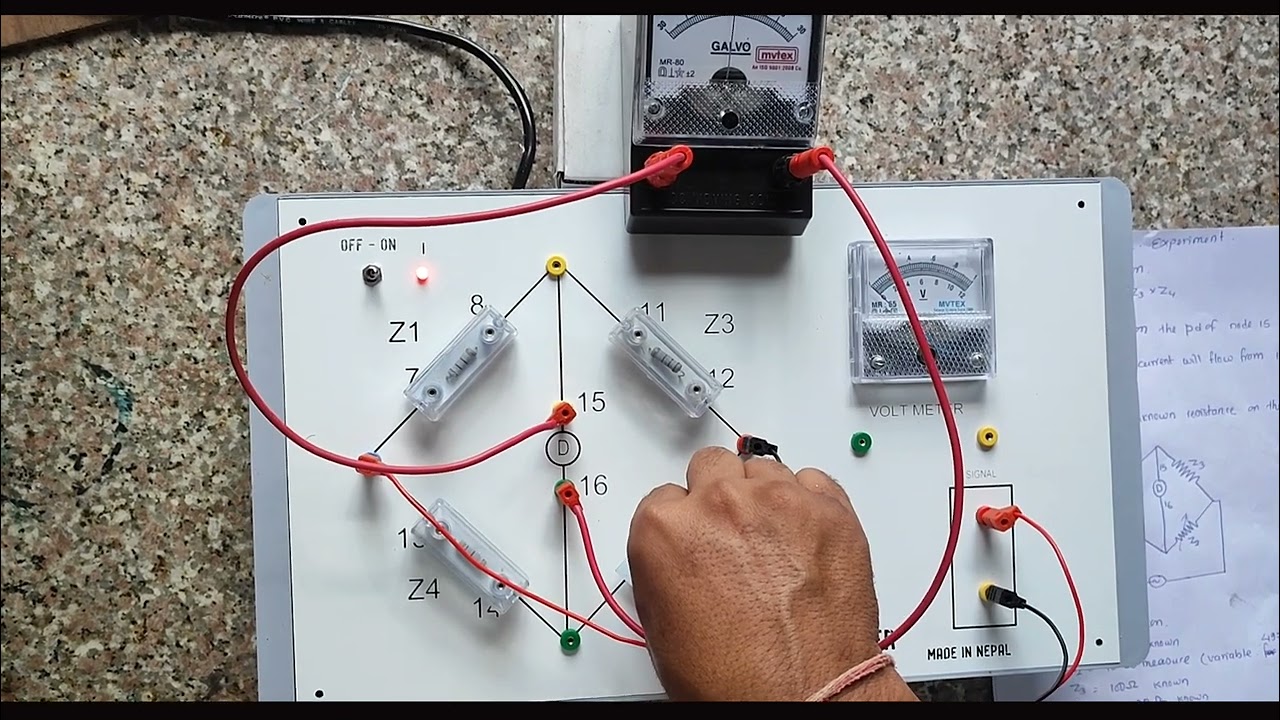 Wheatstone Bridge Experiment
