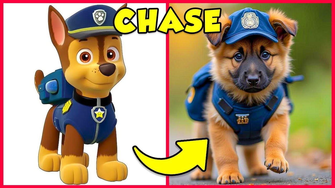 Personajele Paw Patrol În Viața Reală 🐶 + Ghicește Personajele Paw Patrol După Voce 🔊😍👮