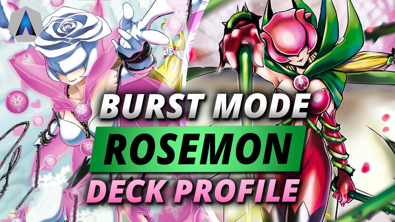 CRAZY FAST!!! Rosemon Burst Mode Deck Profile & Combo Guide | Digimon Card Game BT13 Format