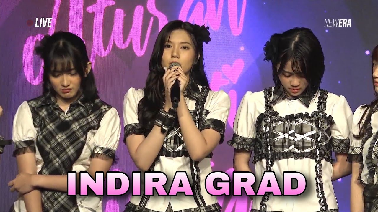Indira mengumumkan akan segera lulus dari JKT48