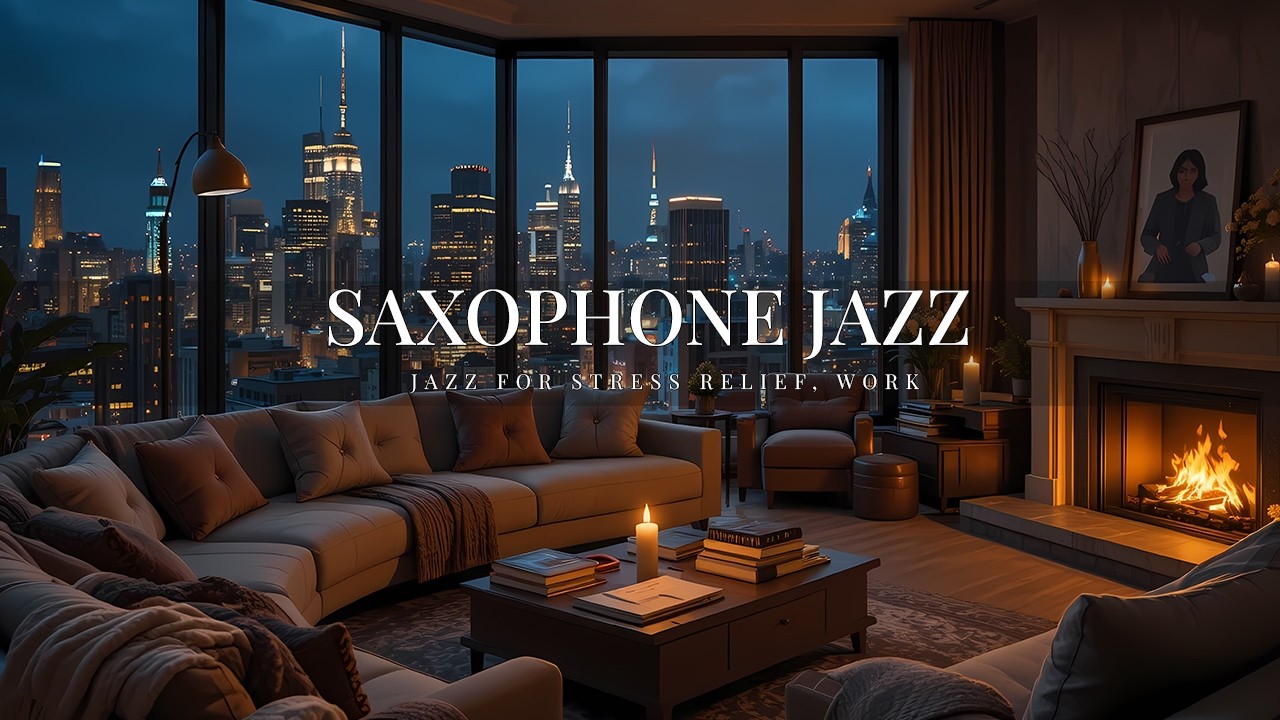 Jazz Saxophone Night - Smooth Sounds and Soulful Solos - Relax Night Jazz