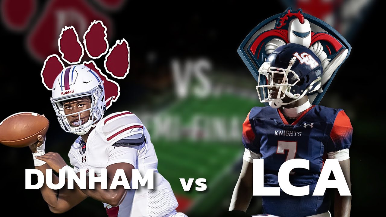 2025 Playoffs LCA Knights vs. Dunham Tigers Mendoza Game of the Week