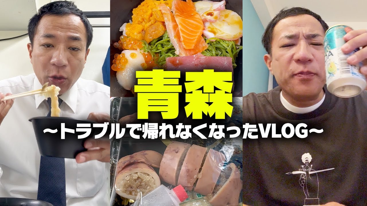 【VLOG】青森から帰れなくなった日