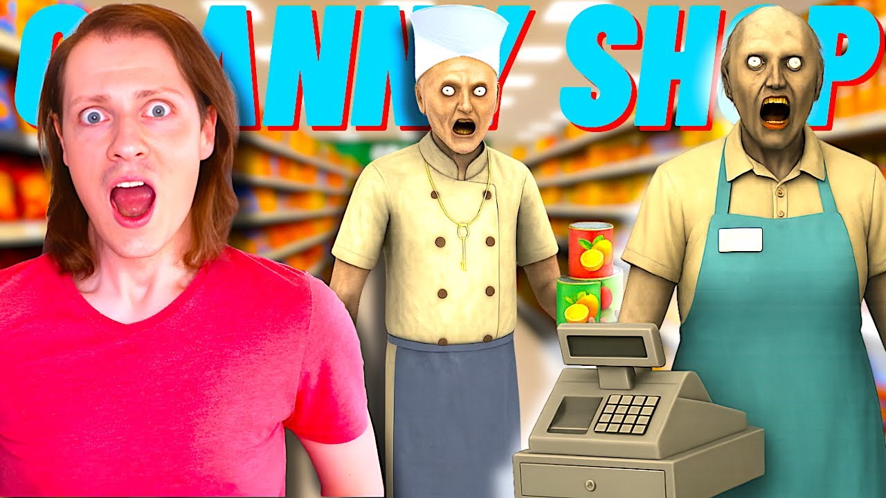 JE SUIS ENFERMÉ DANS LE MAGASIN DE GRANNY LA NUIT ! 😱 (Granny 3 Shop) - Délires de Max