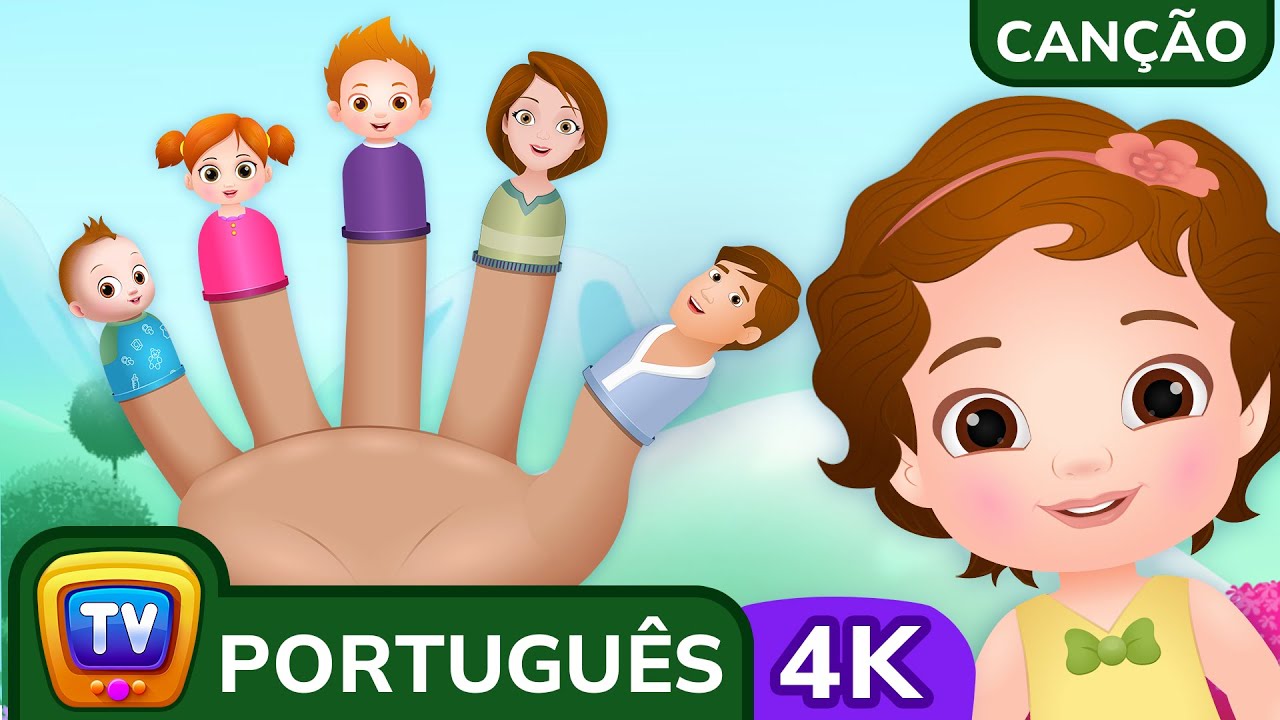 A Canção da Família dos Dedos (Finger Family Song) | Canções Infantis em Português | ChuChu TV