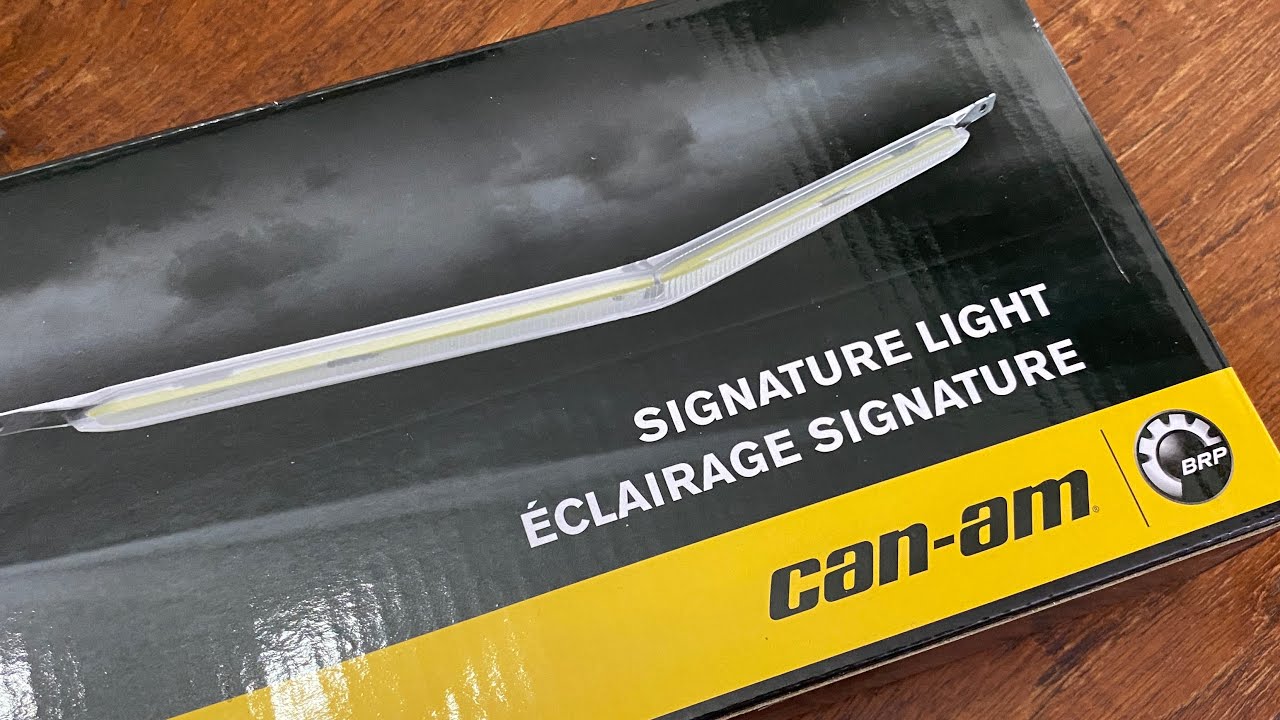 Can Am Spyder, Einbau des Signature Light von Can Am, Scholly’s