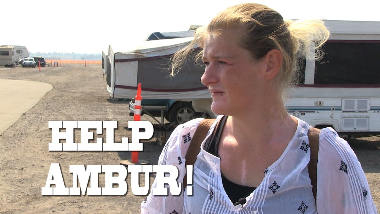 HELP AMBUR - Young woman's hopes on the street are dashed by theft.   We can help.