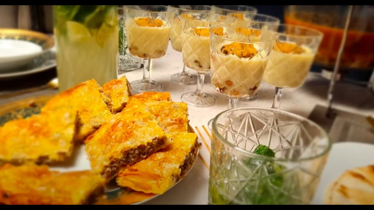 5 Recettes pour votre table de Iftar Ramadan 🌙وصفات متنوعة لطاولة رمضان بالعربية و الفرنسية
