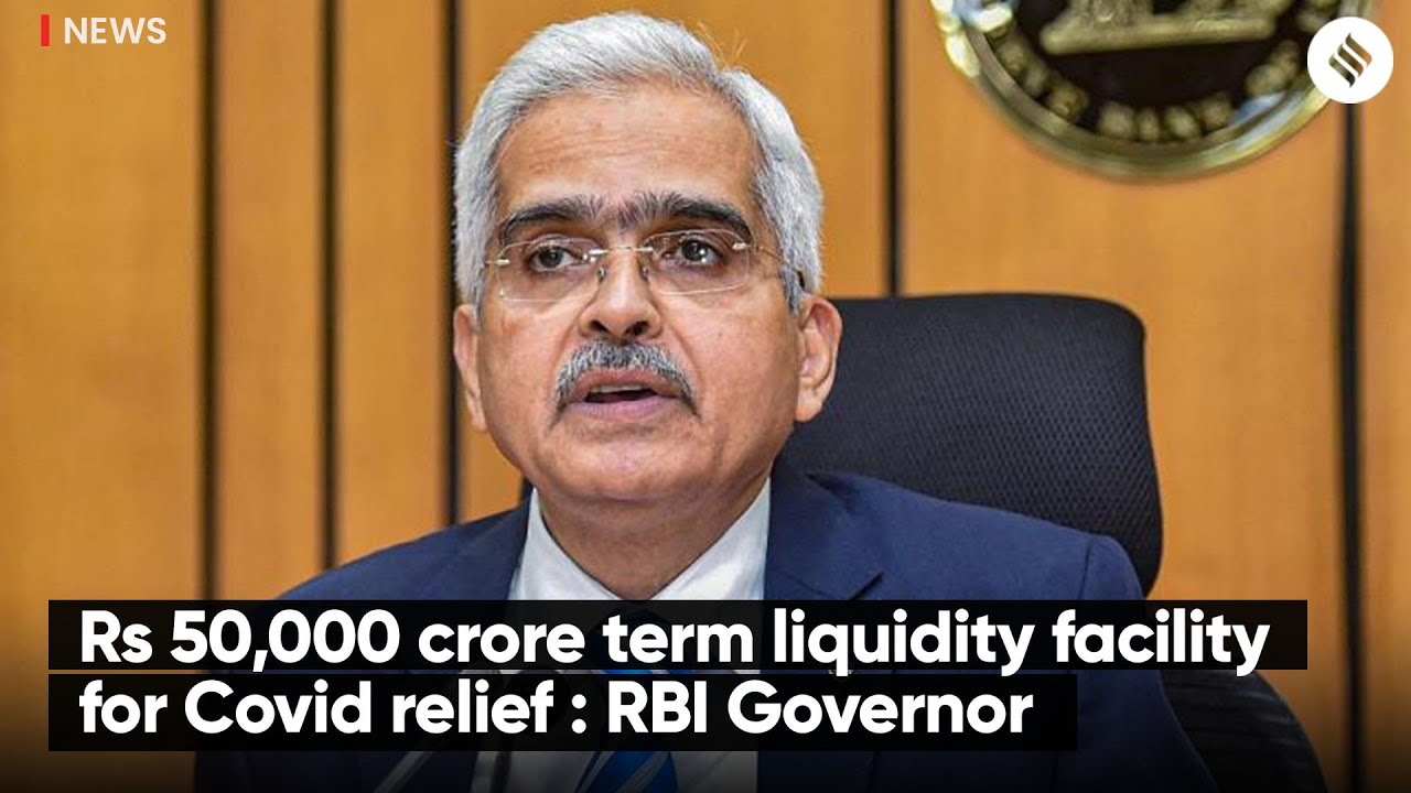 RBI announces term liquidity facility of Rs 50,000 crore for emergency health security