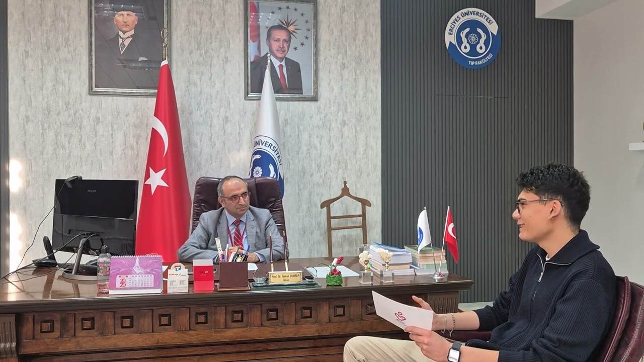 Erciyes Üniversitesi Tıp Fakültesi Dekanı Prof. Dr. İsmail Dursun ile röportaj