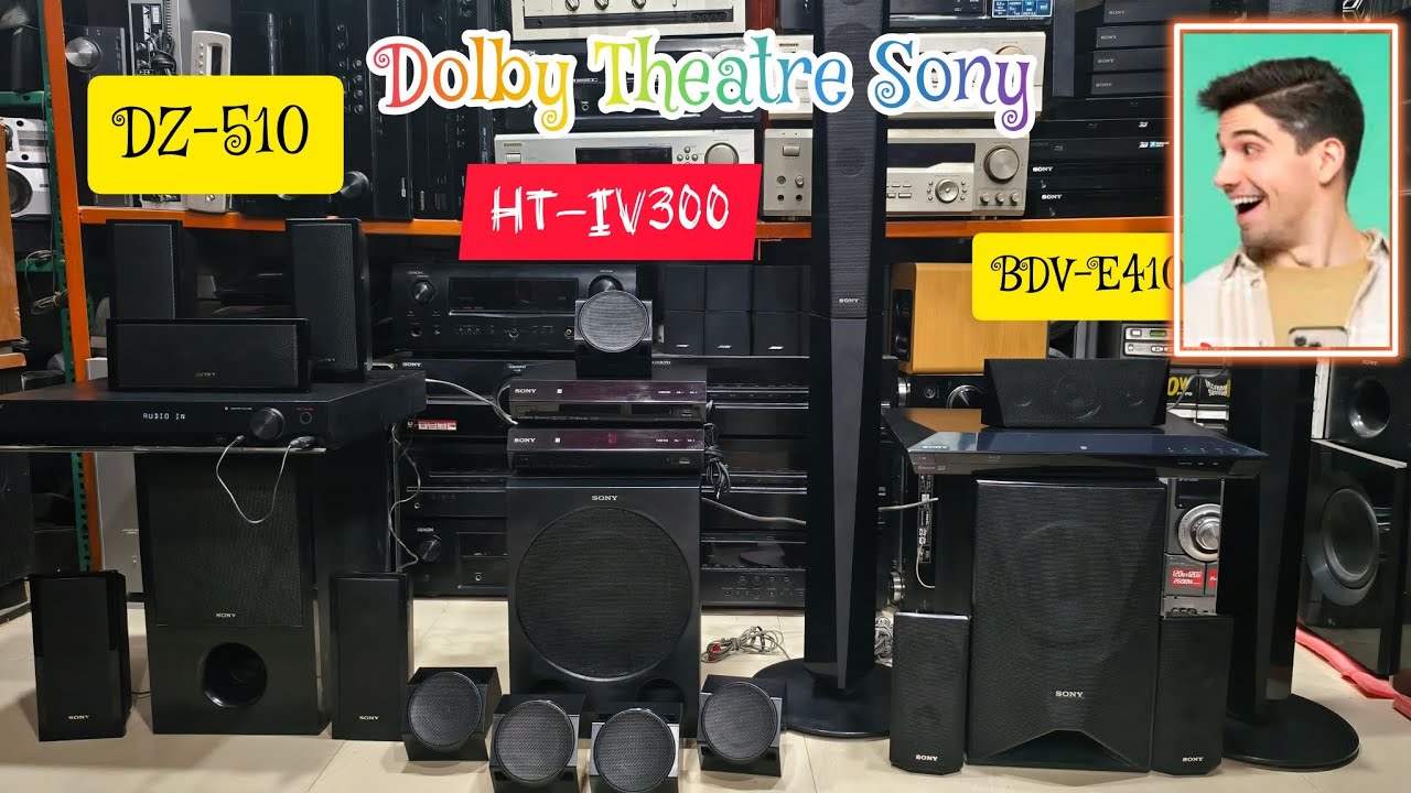 ✅ Available💯Sony HT-IV300🍻 BDV-E3200🔥E4100, DZ510 Sony Budget Home theatre system 