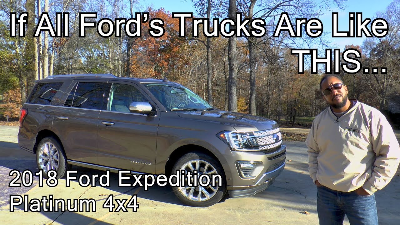 Обзор Ford Expedition Platinum 4x4 2018 года — Если бы все грузовики Ford были такими...