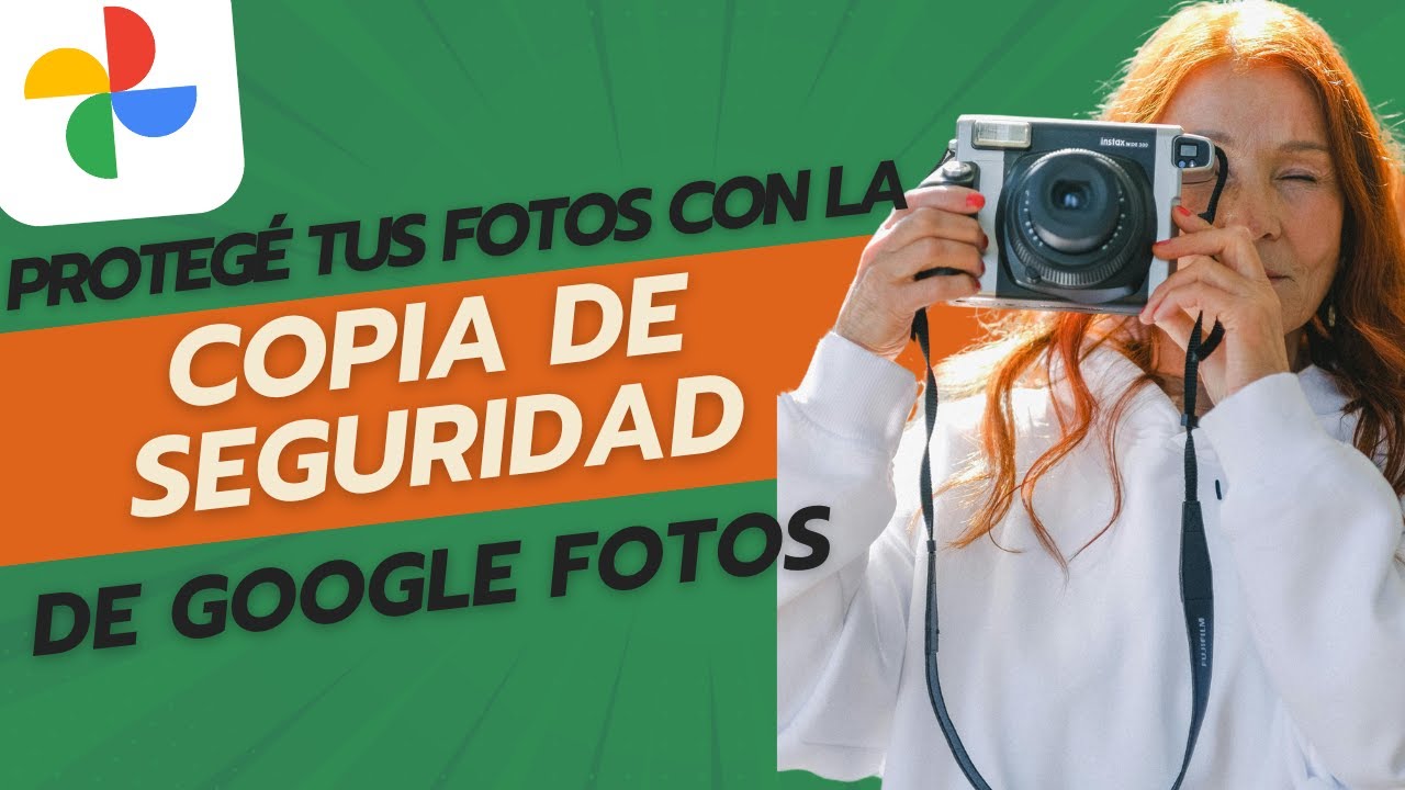 Configuración de Copia de SEGURIDAD Y SINCRONIZACIÓN de GOOGLE FOTOS - 2025