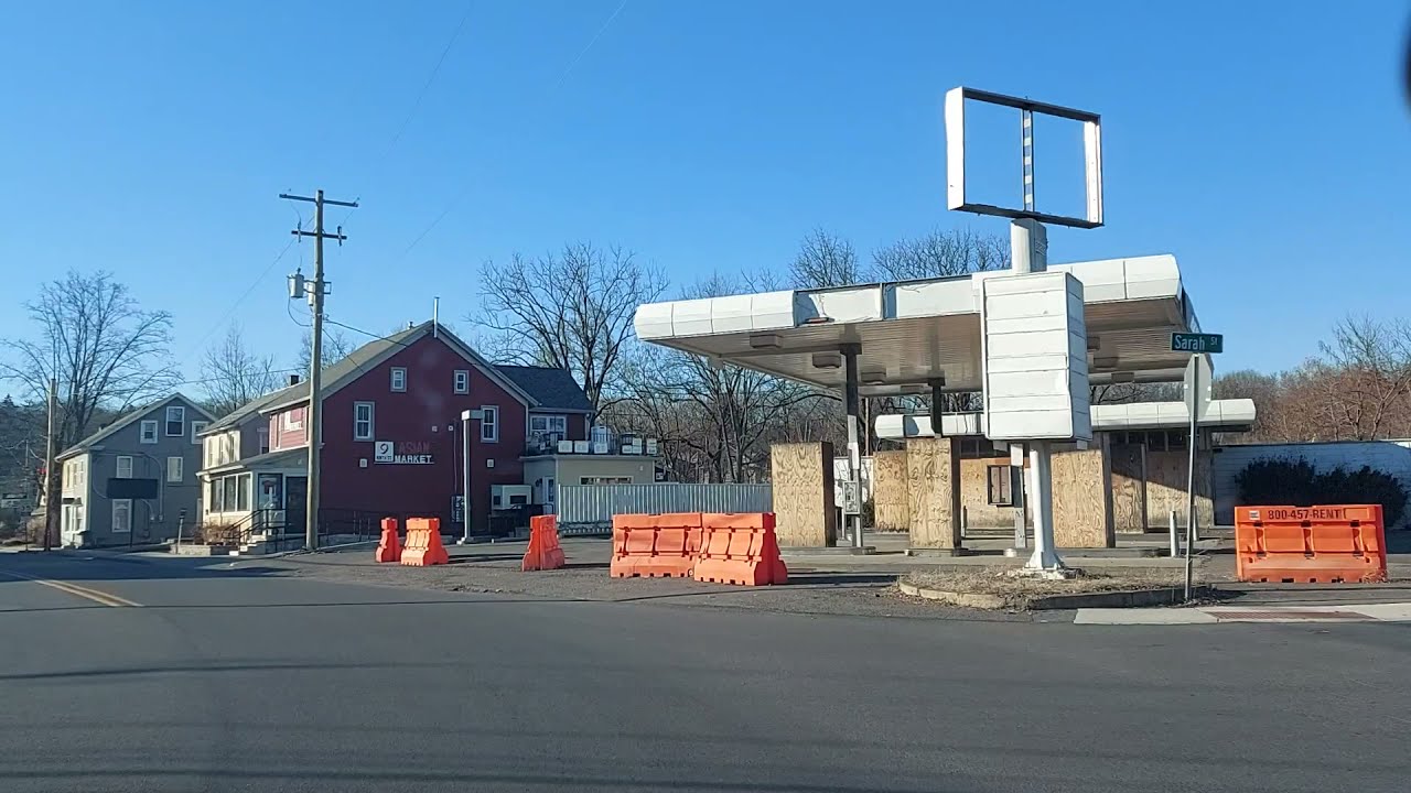 Driving from Stroudsburg to Scranton, Pennsylvania
