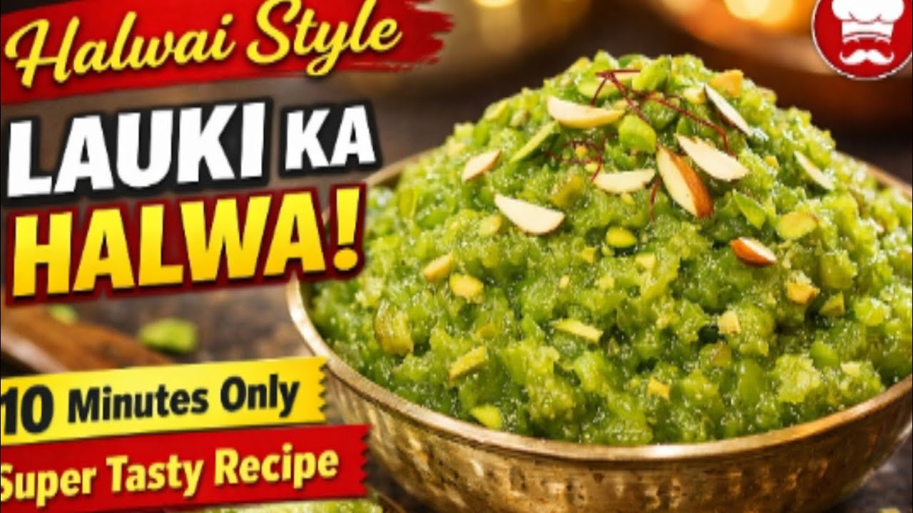Desi Ghee Mein Bana Lauki Ka Halwa |  Ramzan Special Sweet / Lauki Ka Halwa Banane Ka Sabse Aasan Ta