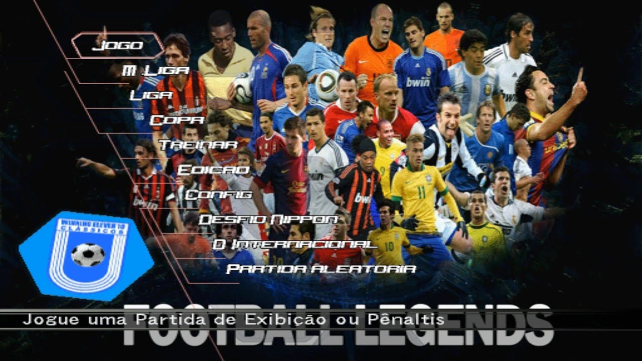 66 - Winning Eleven 10 PS2 - Bomba Patch Classicos Revolution Gameplay