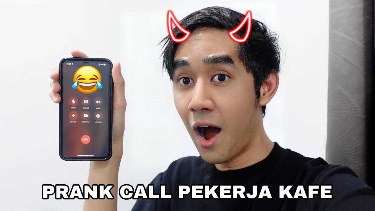 PRANK CALL PEKERJA KAFE 😂 SUARA KEPIT HALKUM 🤣