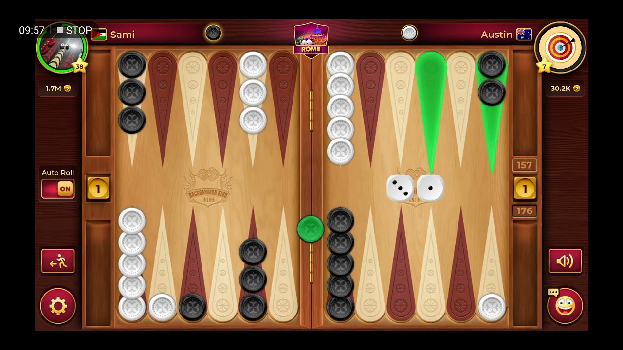 backgammon Championship game #11 بطولة طاولة / طاولي