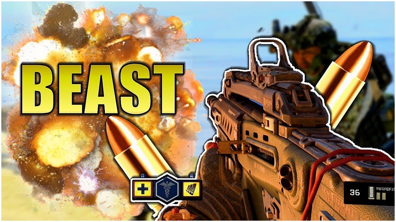 Black Ops 4 SWORDFISH Gameplay (Best BURST RIFLE in COD BO4)