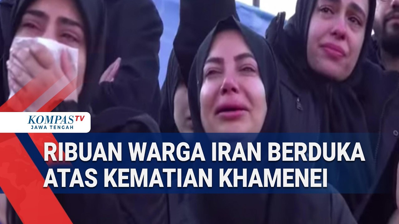 Ribuan Warga Iran Berduka Atas Kematian Khamenei