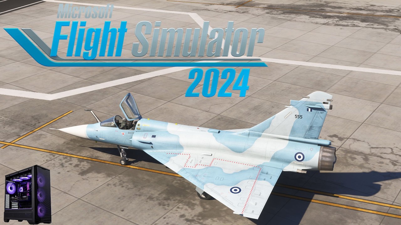 MSFS2024 Miltech Simulations M2K-C Quick Flight