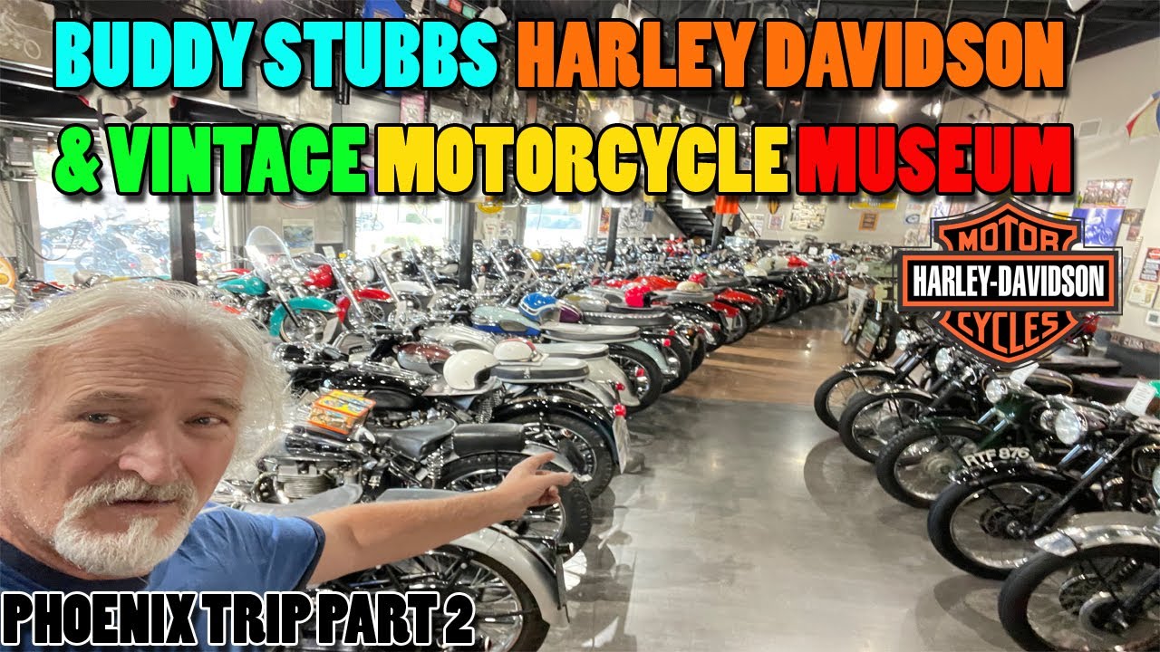 Buddy Stubbs Amaizing Vintage Motorcycle Museum and Harley Dealership