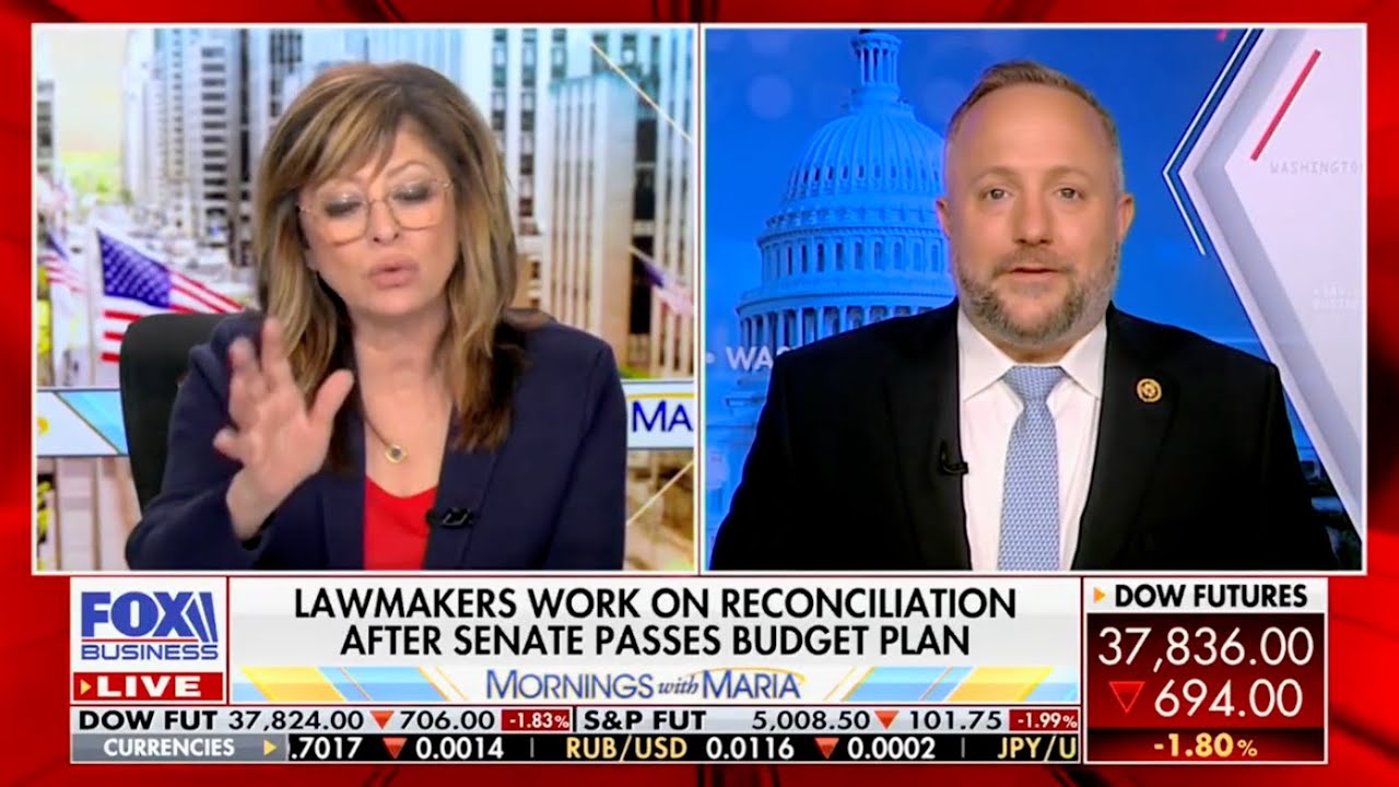 Член палаты представителей Фрай присоединяется к программе Fox Business Mornings с Марией, чтобы ...