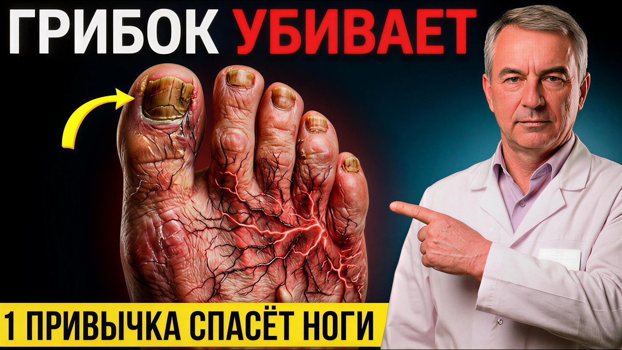 Грибок ногтей возвращается? Врачи лечат не то! Настоящая причина внутри