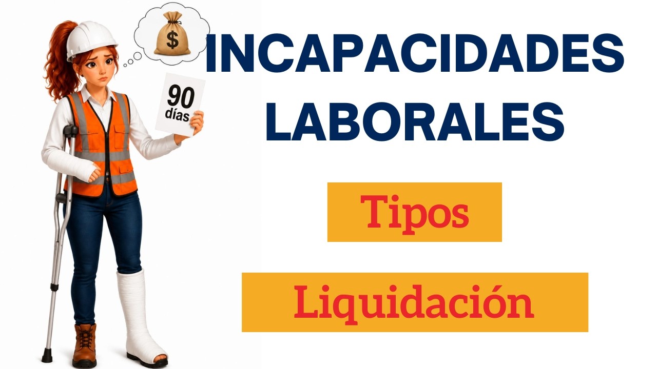Cómo se pagan las INCAPACIDADES LABORALES?🤕🤧 | seguridadysalud