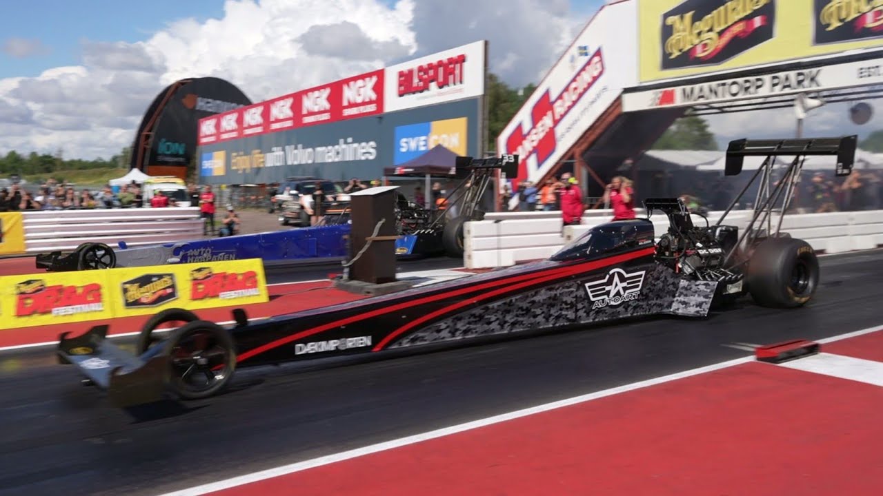 Top Fuel racing in sweden - Drag Festival Mantorp Park 2024