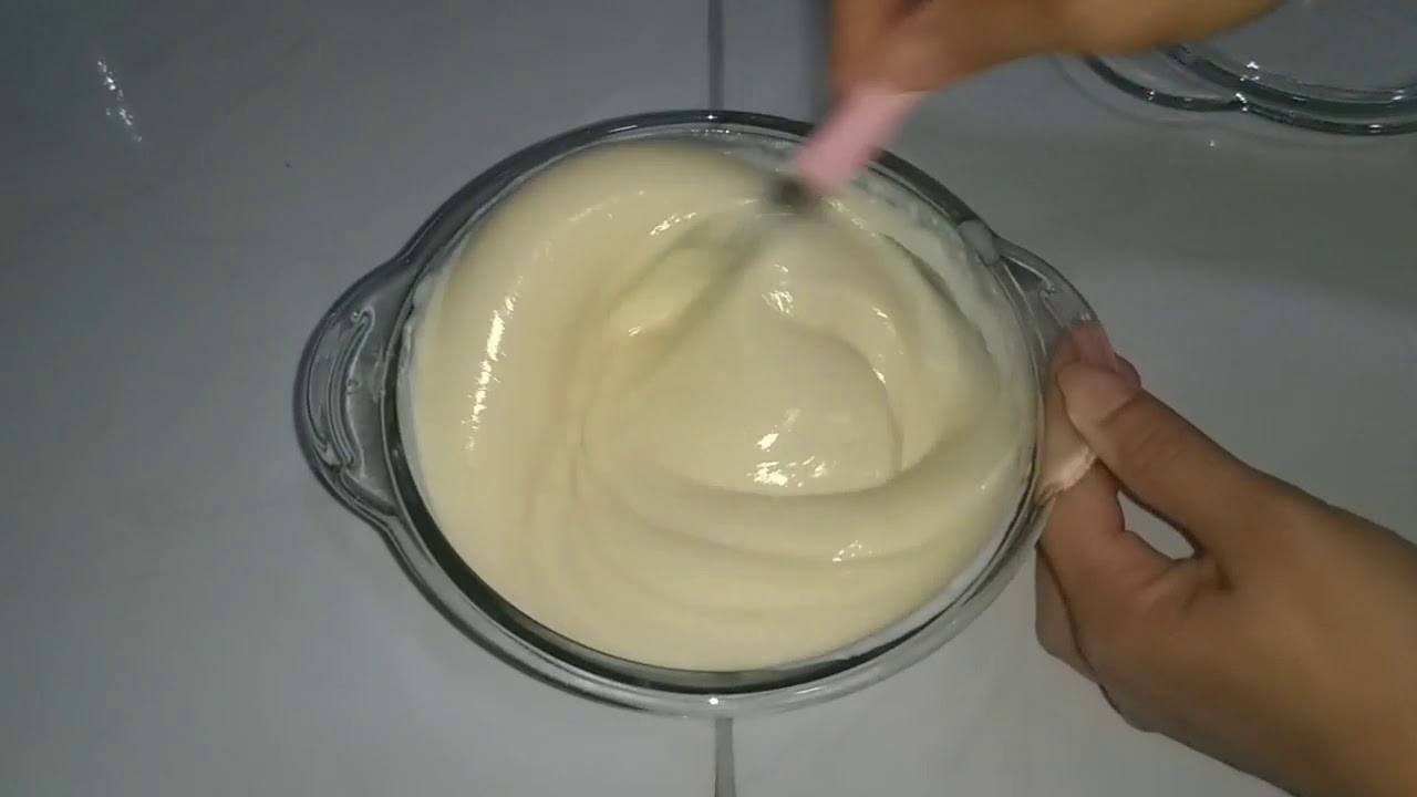 Mousse de limão sem precisar bater no liquidificador