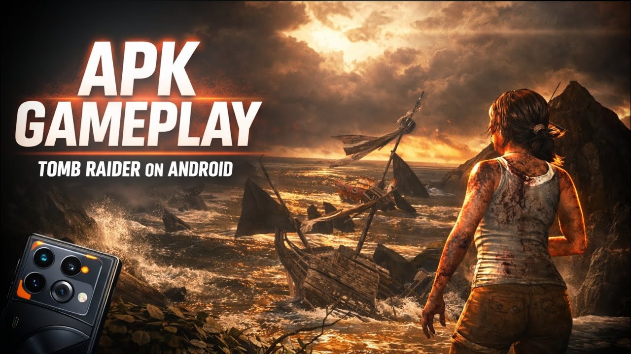 Tomb raider mobile gameplay on gt 20 pro #tombraider #gamingcommunity #androidgames #fpsgames 