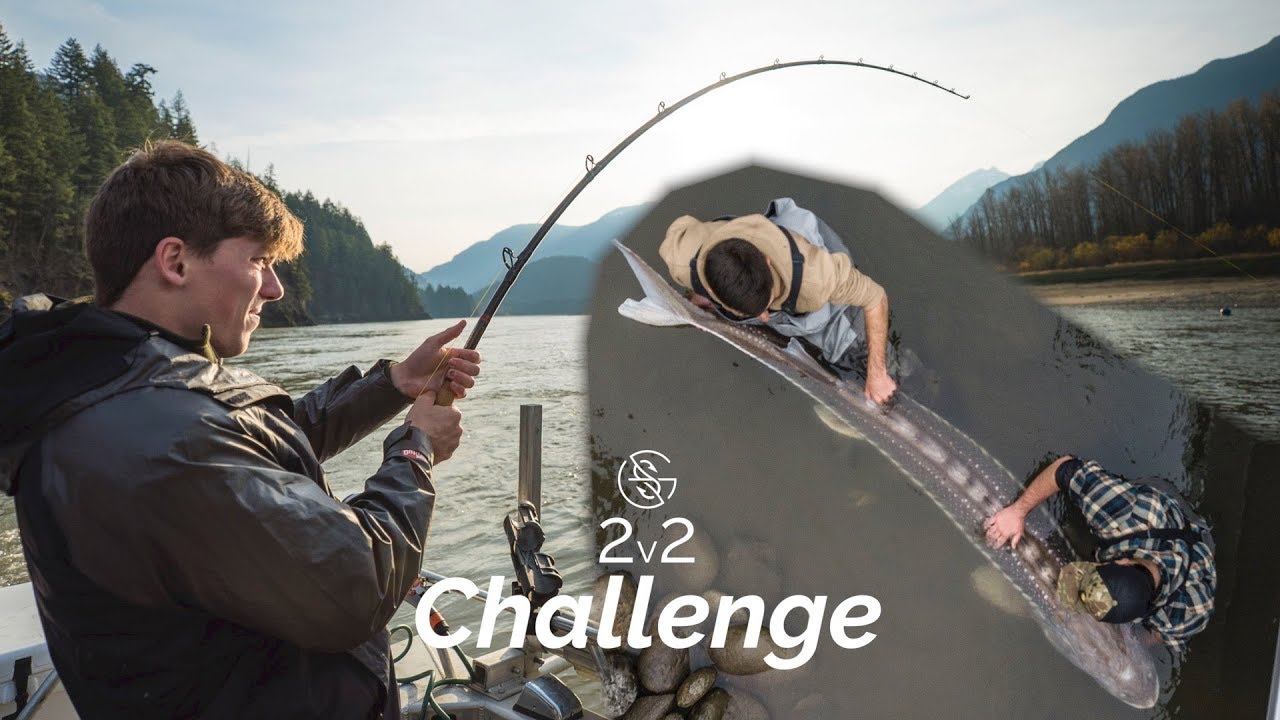Googan MASSIVE FISH challenge! (2v2)