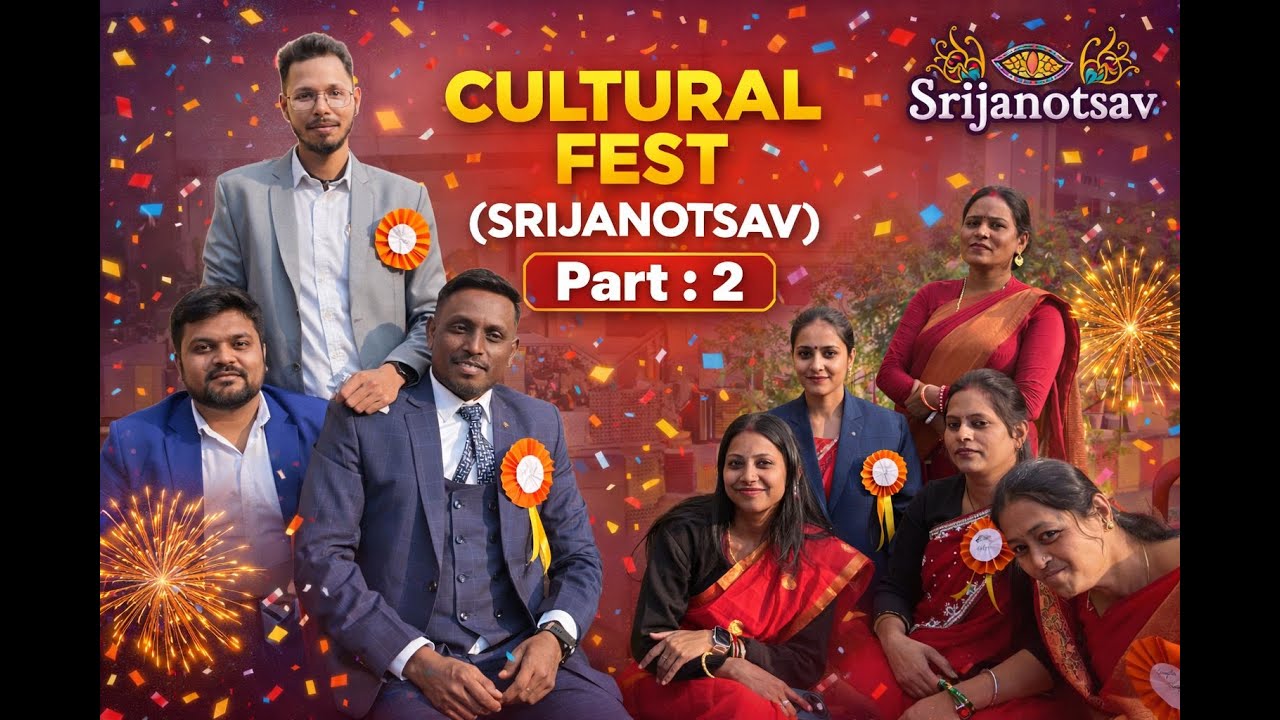 Cultural Fest (Srijanotsav)  Venue: Aparna Public School, Dhanbad (Part: 2)
