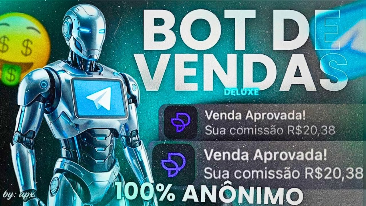 🔒 MELHOR BOT PRA VENDER AUTOMÁTICO NO TELEGRAM EM 2026!