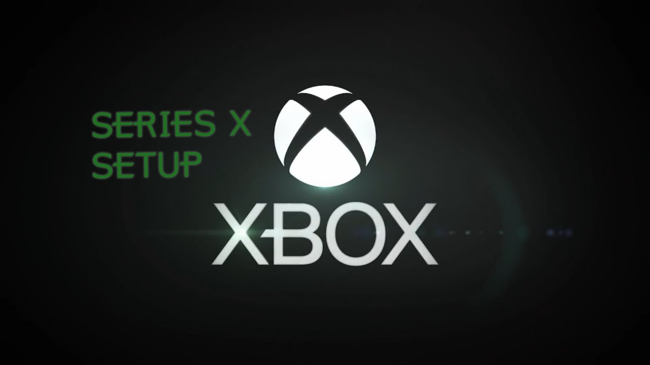 Xbox Series X setup