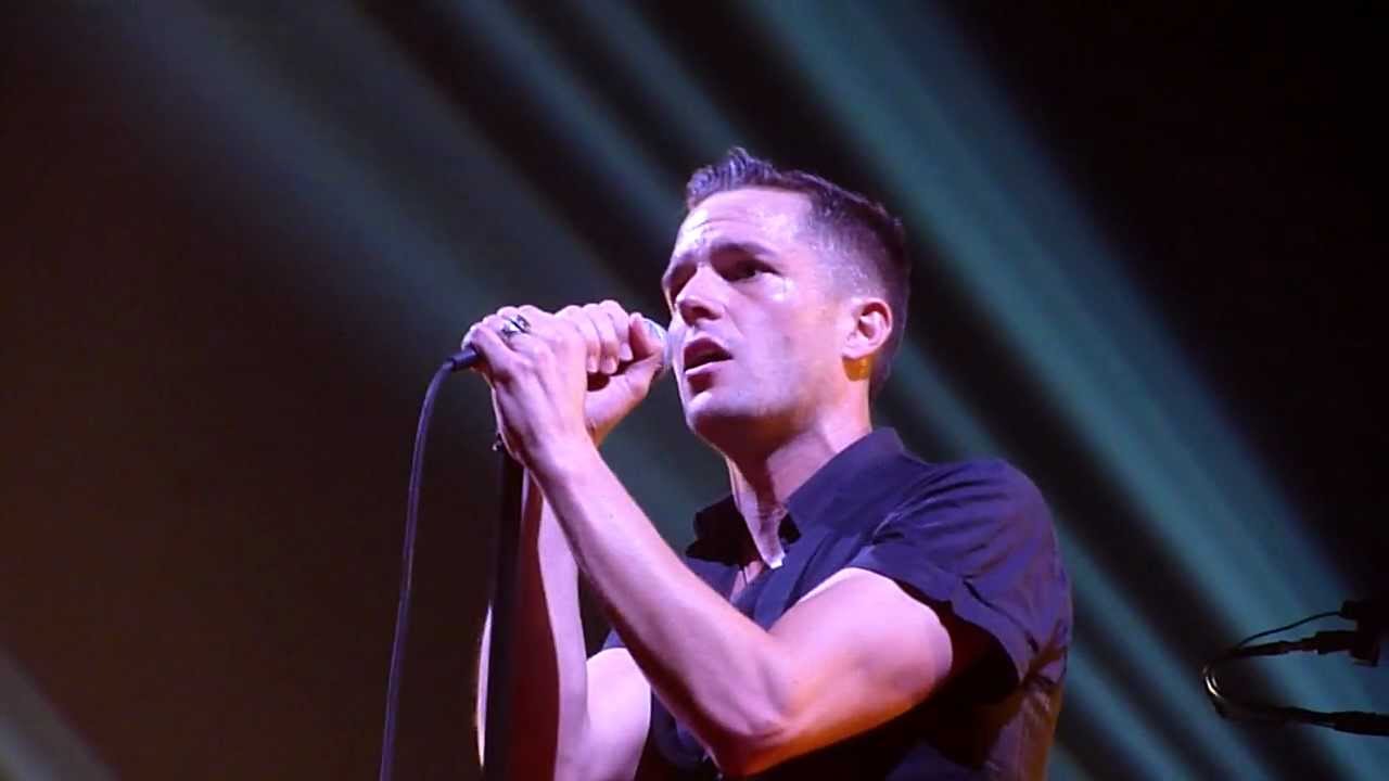 THE KILLERS A Dustland Fairytale-Don't Look Back In Anger Manchester 18-02-2013