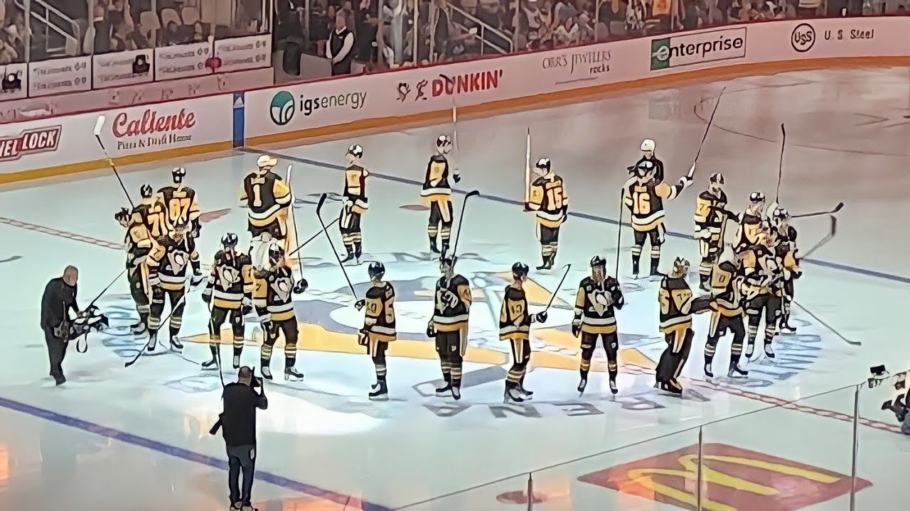 2022-2023 Pittsburgh Penguins Opening Night Player Introductions - 10/13/22 - Penguins vs. Coyotes