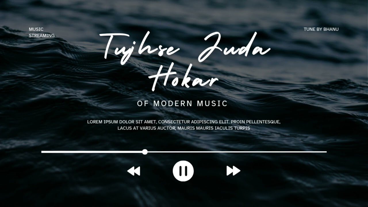 Tujhse Juda Hokar | Emotional Hindi Song | A Painful Love Story