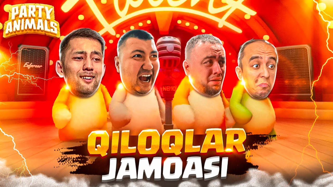 PARTY ANIMAL / QILOQLAR JAMOASI #4 / UZBEKCHA LETSPLAY