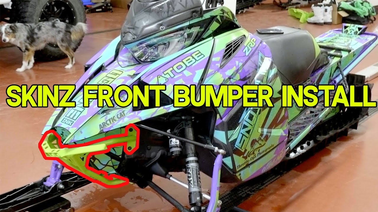 Skinz Front Bumper Install Arctic Cat Ascender