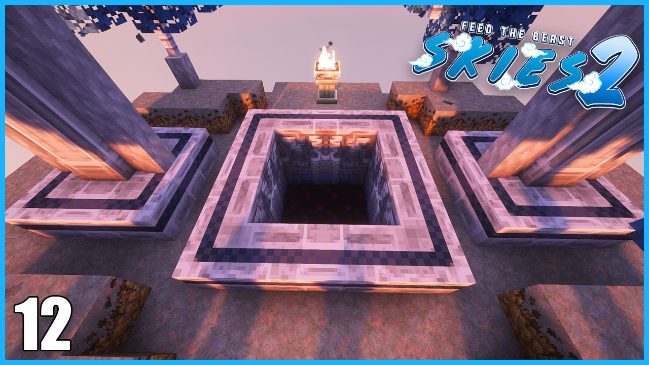 FTB Skies 2 | LE MOD MALUM POUR DÉBLOQUER L'END ! - #12 [Minecraft Moddé]